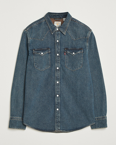Levi's Barstow Western Standard Shirt Dark Blue – Sininen