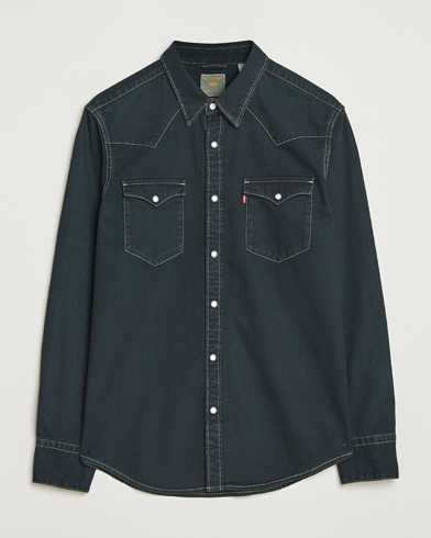 Levi's Barstow Western Standard Shirt Washed Black – Musta