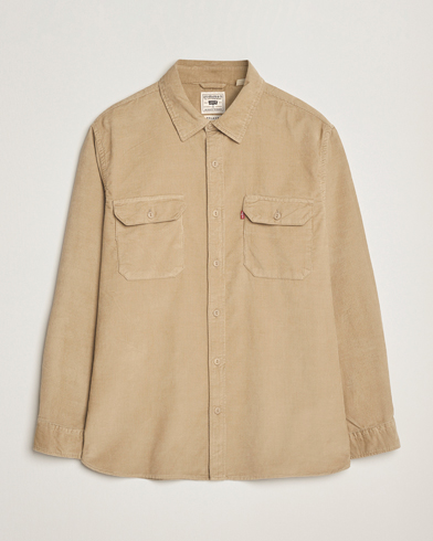 Levi's Jackson Corduroy Worker Shirt Beige – Beige