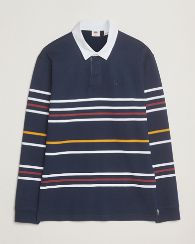 Levi's Union Striped Rugby Sweater Navy Blazer – Monivärinen