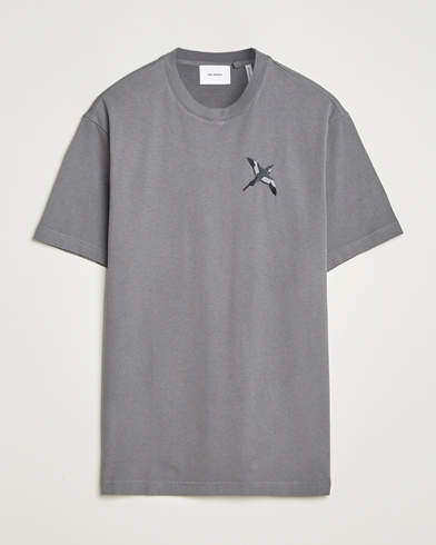 Axel Arigato Micro Bee Bird T-Shirt Steel Grey – Harmaa