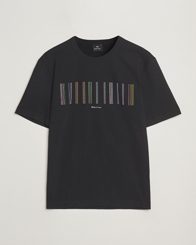 PS Paul Smith Striped Crew Neck T-Shirt Black – Musta