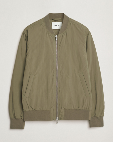 NN07 Dixon Bomber Jacket Capers Green – Vihreä