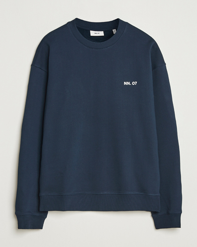 NN07 Dagon Crew Neck Sweatshirt Navy – Sininen