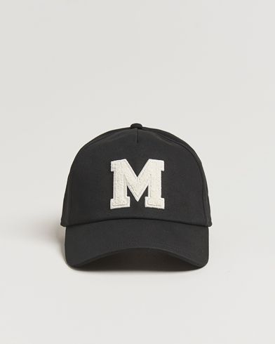 Moncler Archive Logo Baseball Cap Black – Musta