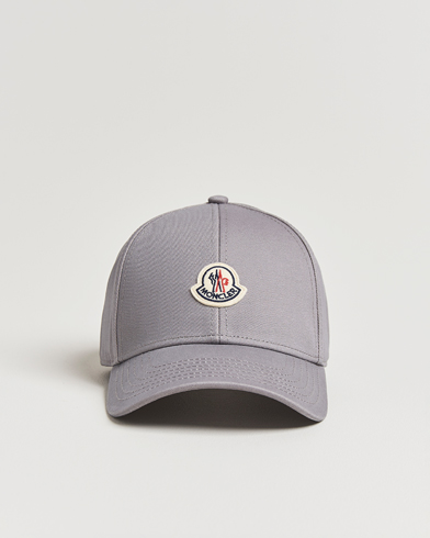 Moncler Logo Baseball Cap Grey – Harmaa