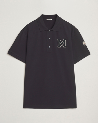 Moncler Archive Logo Polo Navy – Sininen