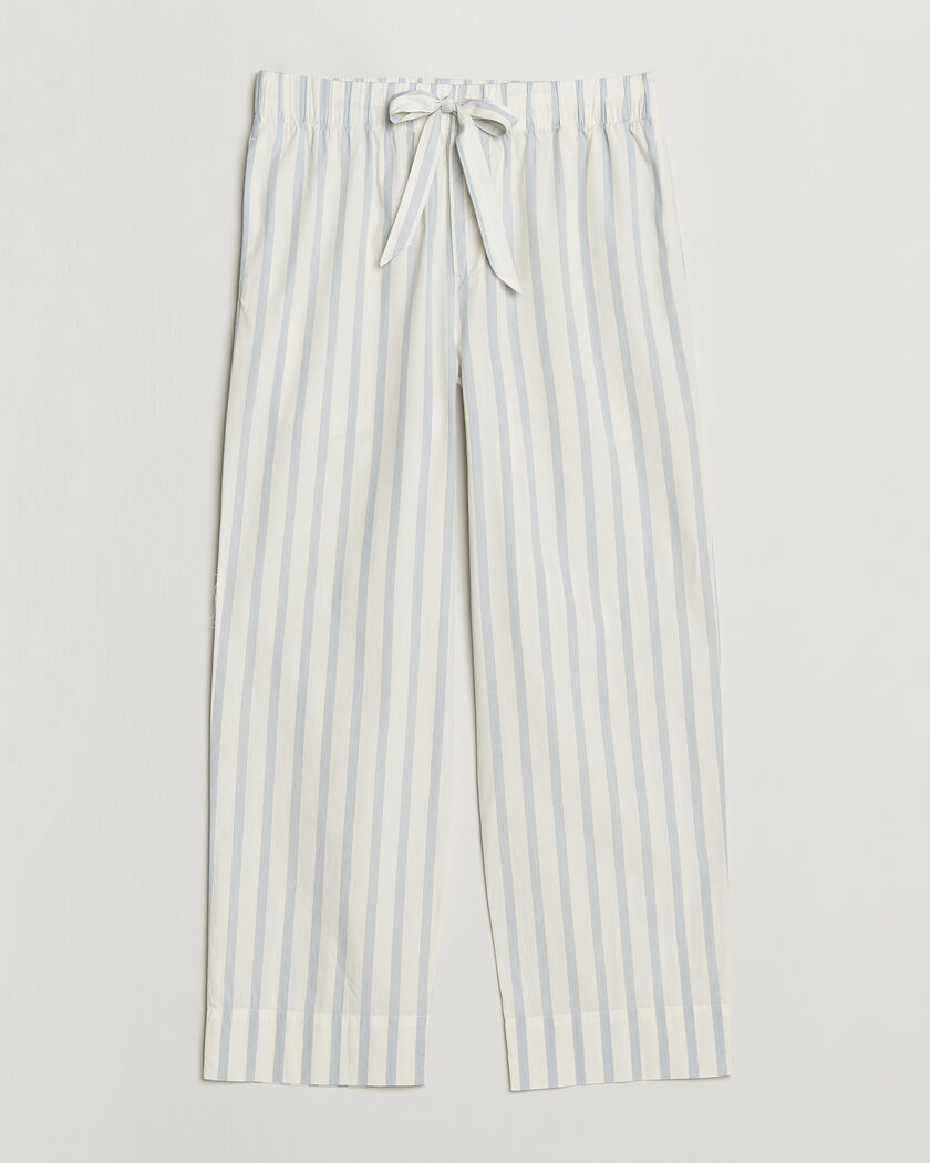 Tekla Poplin Pyjama Pants Needle Stripes – Monivärinen