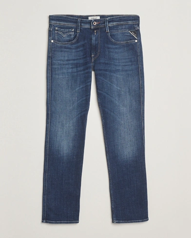 Replay Anbass 5 Years Wash Jeans Medium Blue – Sininen