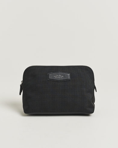 Smythson Canvas Norton Travel Pouch Black – Musta