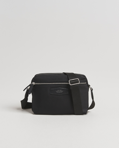 Smythson Canvas Norton Crossbody Bag Black – Musta
