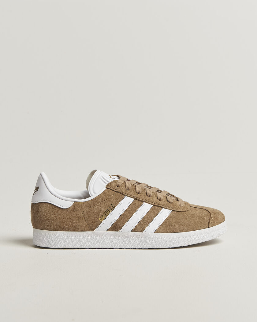 adidas Originals Gazelle Sneaker Beige/White – Beige