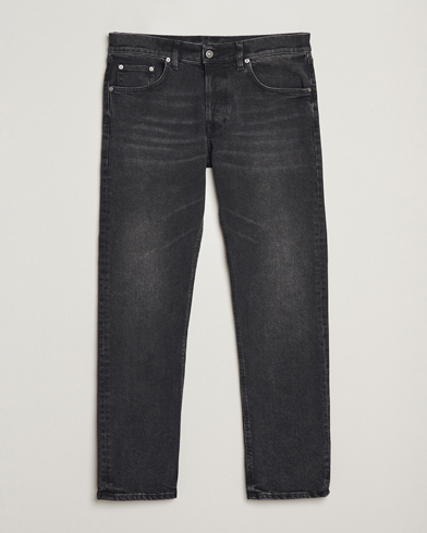 Dondup Icon Regular Fit Jeans Washed Black – Musta