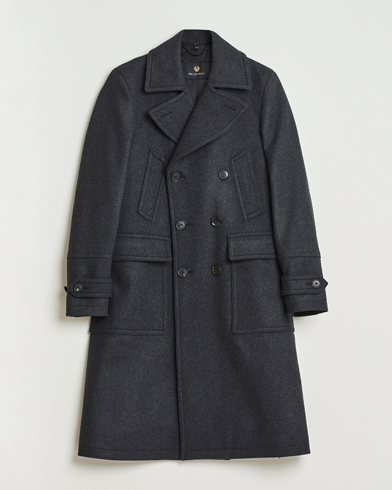 Belstaff Milford Coat Charcoal – Harmaa