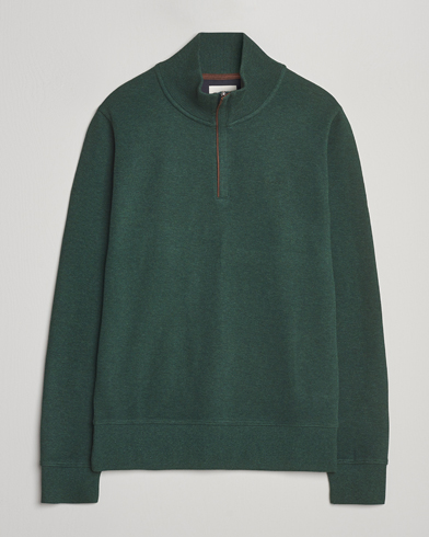 GANT Sacker Rib Half Zip Tartan Green – Vihreä