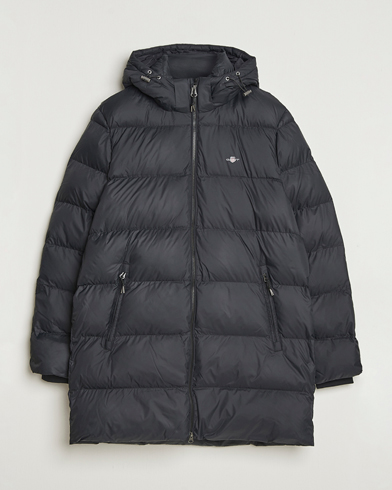 GANT The Active Cloud Mid Length Jacket Black – Musta