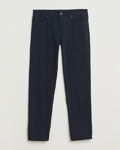BOSS BLACK Re.Maine Corduroy 5-Pocket Pants Dark Blue – Sininen