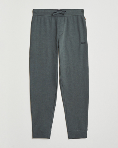 BOSS BLACK Waffle Pyjama Pants Open Green – Vihreä
