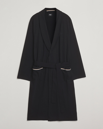 BOSS BLACK Logo Robe Black – Musta