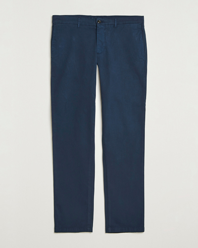 J.Lindeberg Ched Cotton Stretch Chinos Navy – Sininen