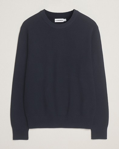 J.Lindeberg Oliver Structured Sweater Navy – Sininen