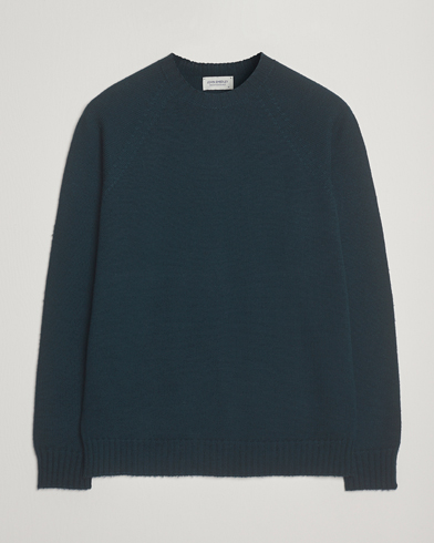 John Smedley Denver Extra Fine Merino Crew Neck Richardson Green – Vihreä