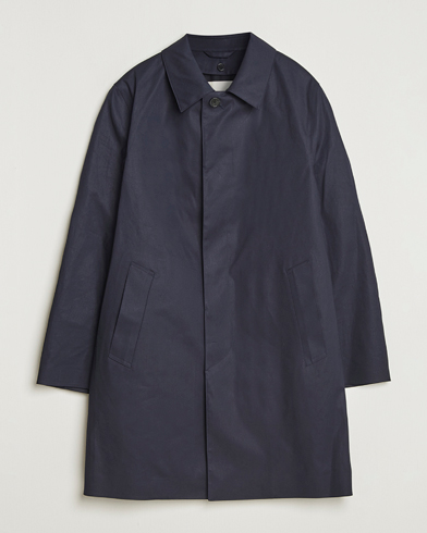 Mackintosh Dunoon Car Coat Navy – Sininen