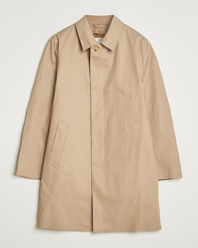 Mackintosh Dunoon Car Coat Fawn – Beige