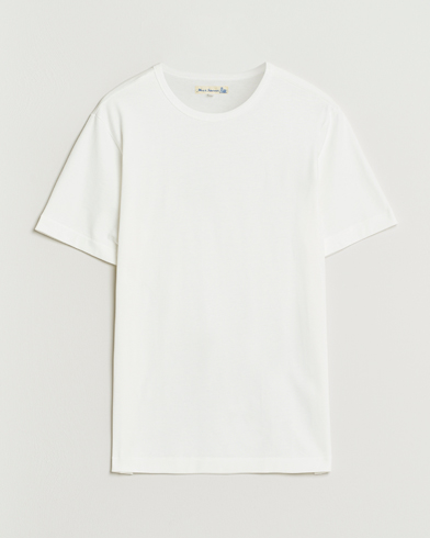 Merz b. Schwanen Classic Fit Sturdy T-Shirt White – Valkoinen