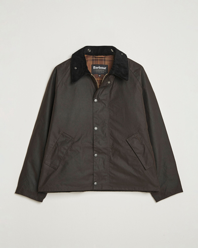 Barbour Heritage Transport Wax Jacket Rustic – Ruskea