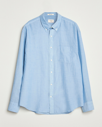 GANT 240 Mulberry Street Relaxed Fit Chambray Shirt Light Indigo – Sininen