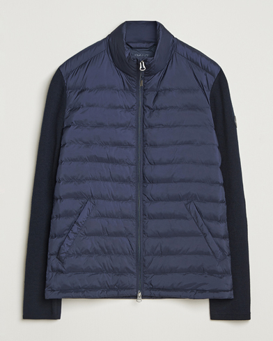 GANT Mixed Media Hybrid Jacket Evening Blue – Sininen