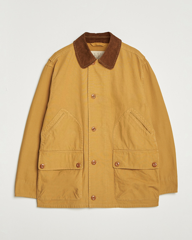 GANT Canvas Field Jacket Peanut Butter – Keltainen