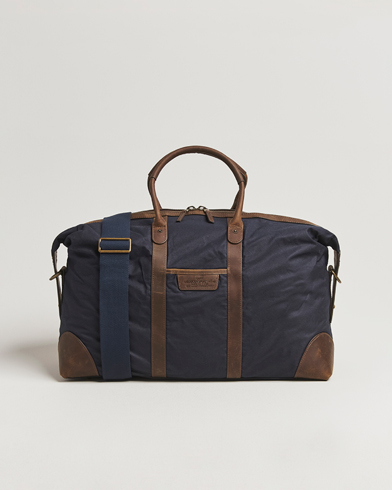 GANT Waxed Cotton Duffle Bag Evening Blue – Sininen