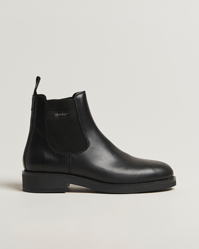 GANT Prepdale Leather Chelsea Boot Black – Musta