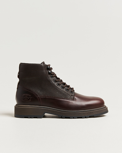 GANT Blisdor Leather Boot Dark Brown – Ruskea