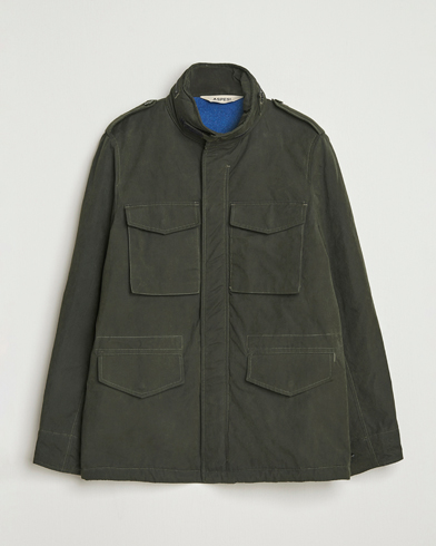 Aspesi Minifield Cotton Field Jacket Military – Vihreä