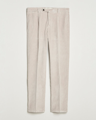 Briglia 1949 Easy Fit Corduroy Trousers Beige – Beige