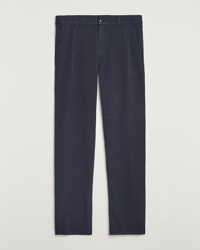 Canali Cotton Twill Chinos Navy – Sininen