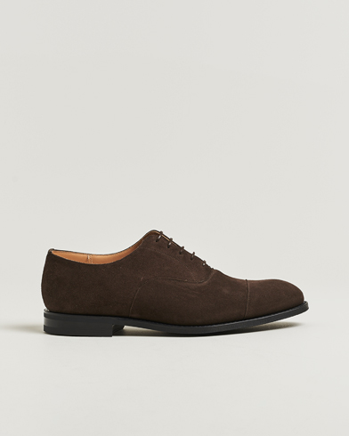 Church's Consul Suede Oxford Dark Brown – Ruskea
