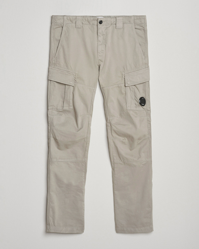 C.P. Company Stretch Satin Lens Cargo Pants Grey – Harmaa
