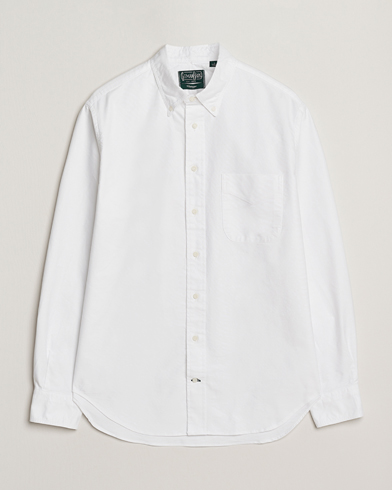 Gitman Vintage Oxford Button Down Shirt White – Valkoinen
