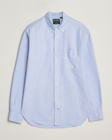 Gitman Vintage Oxford Button Down Shirt Light Blue – Sininen