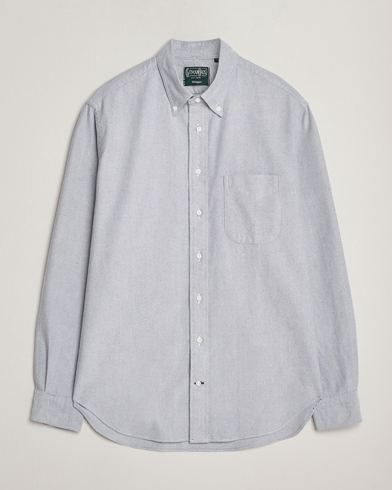 Gitman Vintage Brushed Oxford Button Down Shirt Blue – Sininen