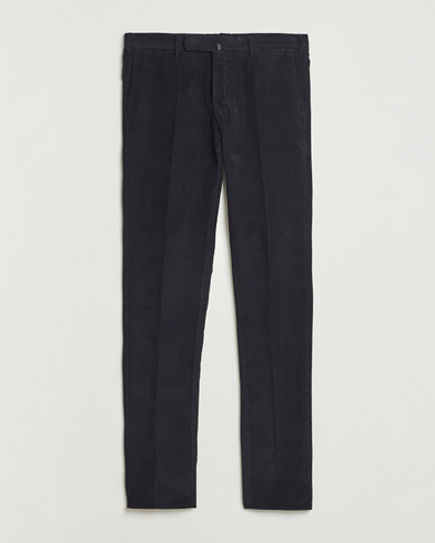 Incotex Slim Fit Baby Corduroy Trousers Navy – Sininen
