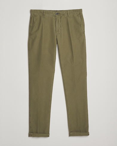 Incotex Slim Fit Garment Dyed Slacks Green – Vihreä