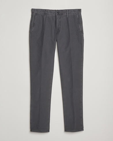 Incotex Slim Fit Garment Dyed Slacks Dark Grey – Harmaa