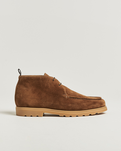 Kiton Chukka Boots Brown Suede – Ruskea