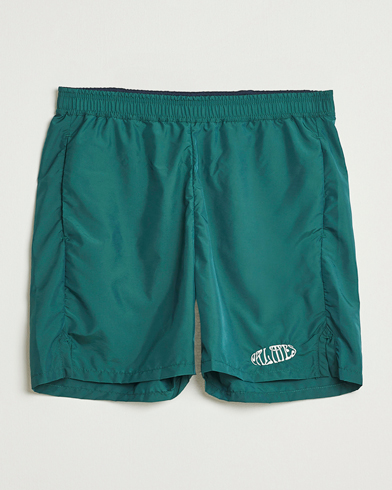 Palmes Oval Tennis Shorts Dark Green – Vihreä