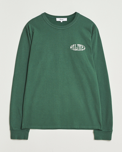 Palmes Angels Long Sleeve T-Shirt Dark Green – Vihreä